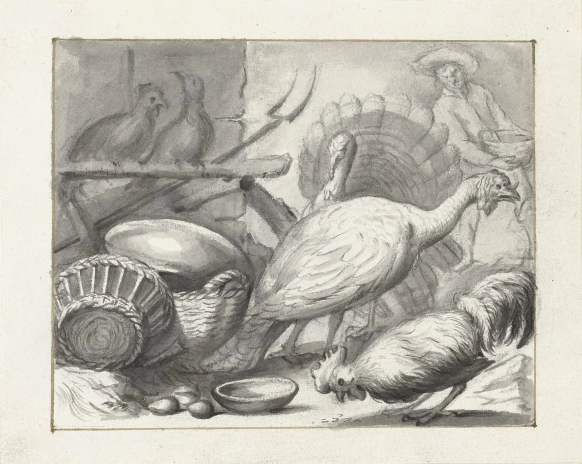 Pollame nell'aia - Rijks Museum, Amsterdam